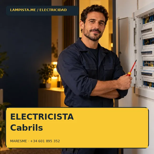 Electricista Cabrils: técnico relacionado con servicios eléctricos