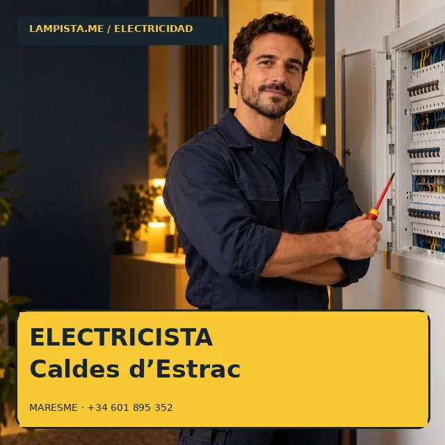 Electricista Caldes d’Estrac: técnico relacionado con servicios eléctricos