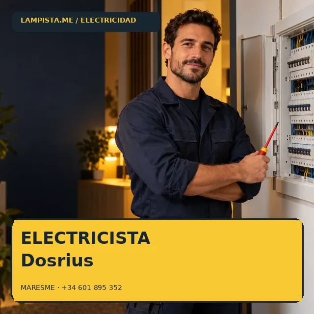 Electricista Dosrius: técnico relacionado con servicios eléctricos