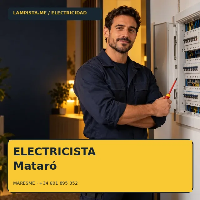 Electricista Mataró: técnico relacionado con servicios eléctricos