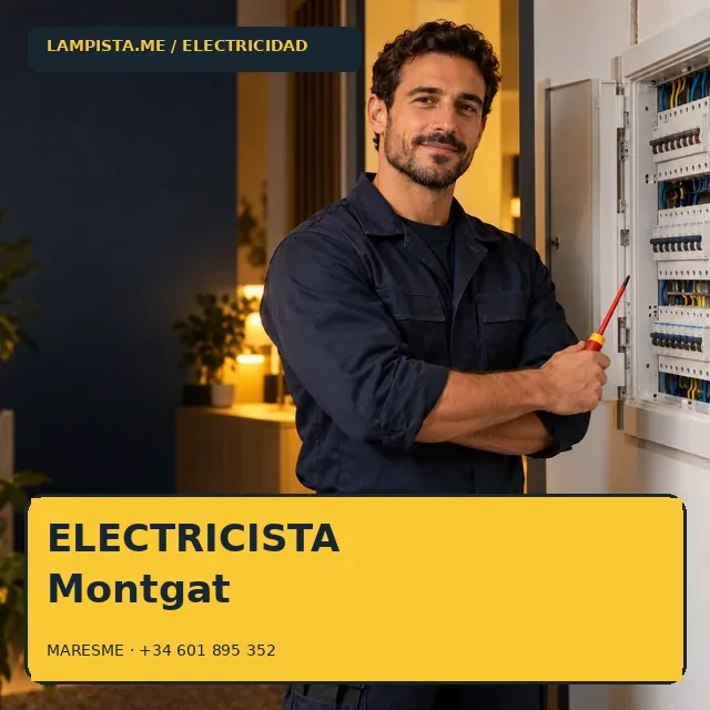 Electricista Montgat: técnico relacionado con servicios eléctricos