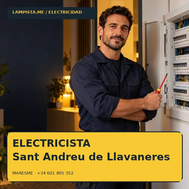 Electricista Sant Andreu de Llavaneres: técnico relacionado con servicios eléctricos
