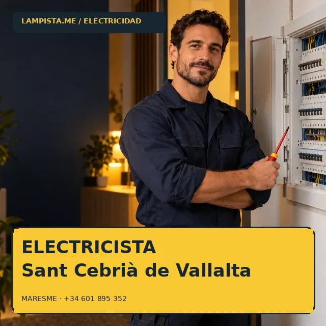 Electricista Sant Cebrià de Vallalta: técnico relacionado con servicios eléctricos
