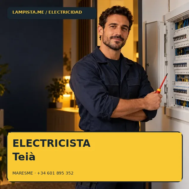 Electricista Teià: técnico relacionado con servicios eléctricos