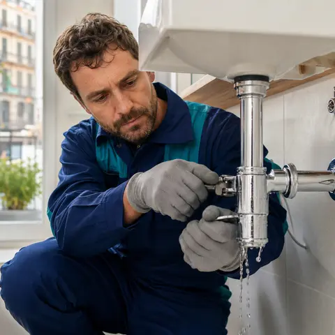 Reparación de fuga visible en Castellvi de la Marca