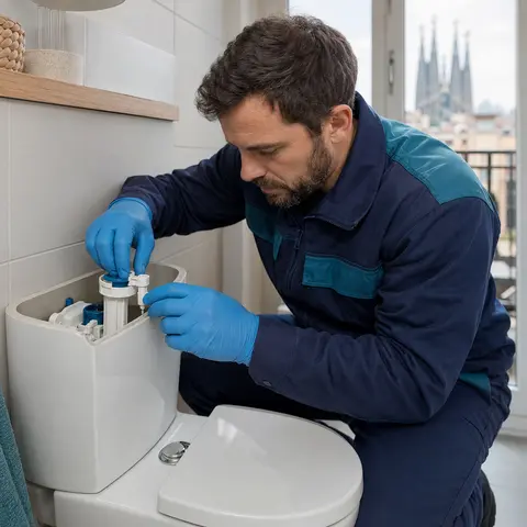 Reparación de cisterna en Castellvi de la Marca